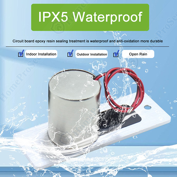 Khóa chốt chìm chống nước HPS - EBL 400 ( Mini -âm trần)