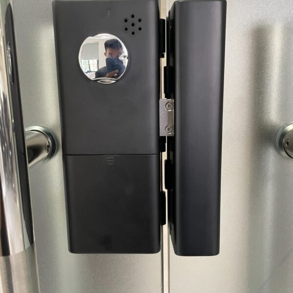 Khóa vân tay cửa kính- APP G200 AZ - có màn hình