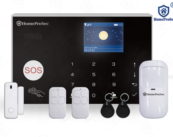 Trung Tâm Báo Động Wifi + SIM HPS - H6G ( 03 Zone Có dây)