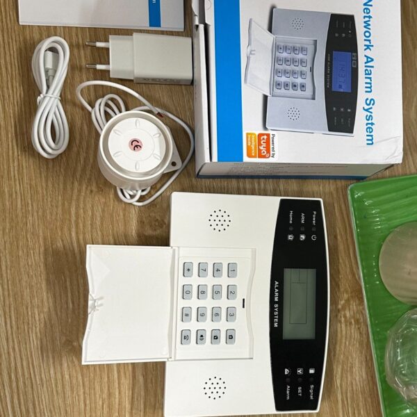 Trung Tâm Báo Động Wifi + SIM HPS - H8zone ( 08 Zone Có dây)