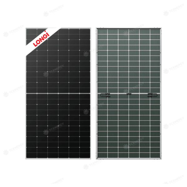 Tấm Pin Năng Lượng Mặt Trời Longi Solar 580W 2 Mặt Kính