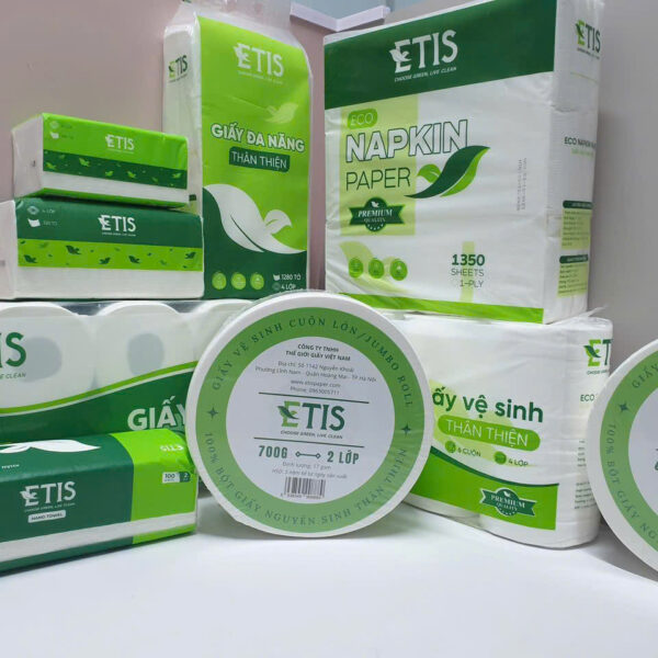 Giấy vệ sinh cao cấp - Đồng Tâm Paper