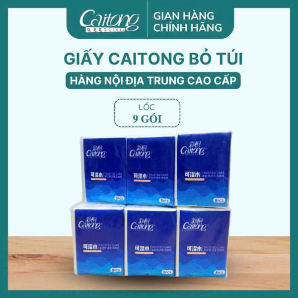 Giấy Ví Bỏ Túi Combo 9 Gói / Túi